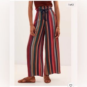 Farm Rio striped pants sz XL
